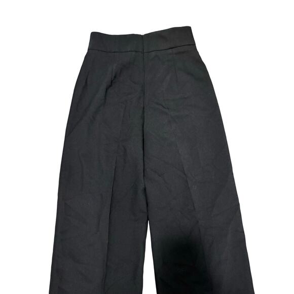 Commense Black Wide Leg High Waist Pants Women’s Size Small Dress Work Trousers - Picture 6 of 7